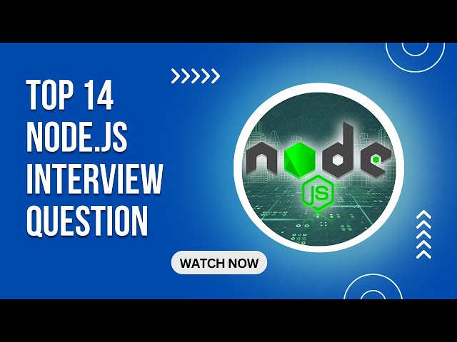 The 14 Node.js Interview Questions You Need to MASTER to Get Hired