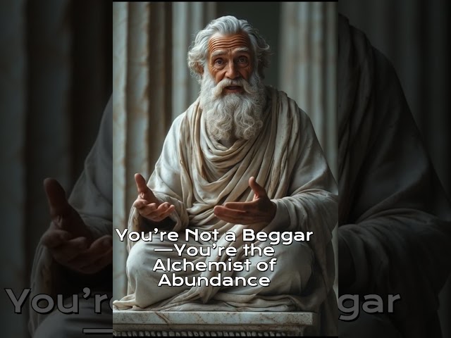 You’re Not a Beggar—You’re the Alchemist of Abundance!