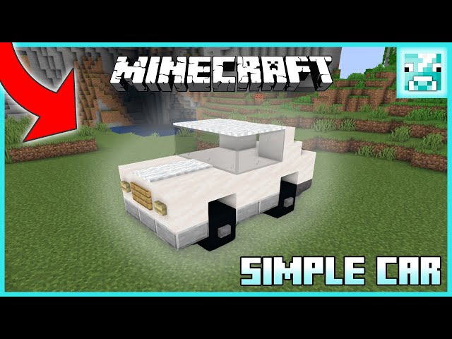 Simple White Car - Minecraft Tutorial