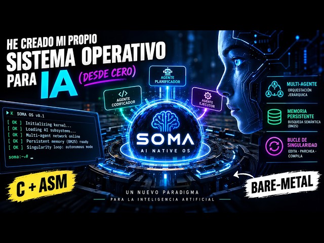 He creado mi propio Sistema Operativo para IA (desde cero y en C)