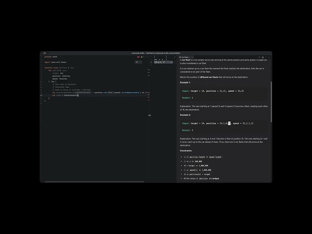 Solving Neetcode: [41] Car Fleet