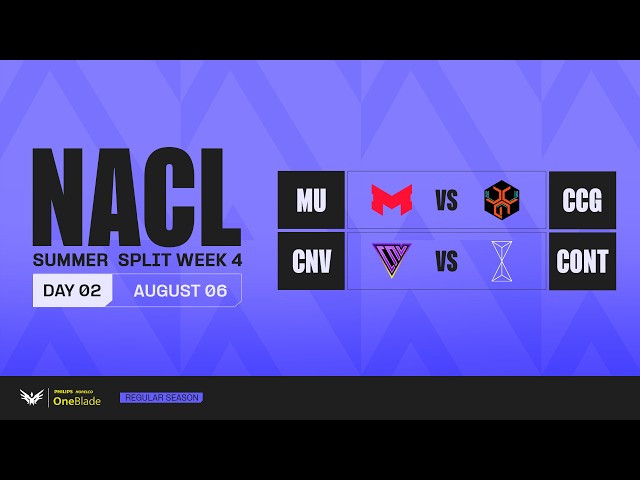 MU vs CCG | CNV vs CONT | Summer Split | Regular Season | W4 D2 | Bo3
