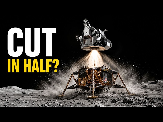 How the Lunar Module Cut Itself in Half Before Liftoff