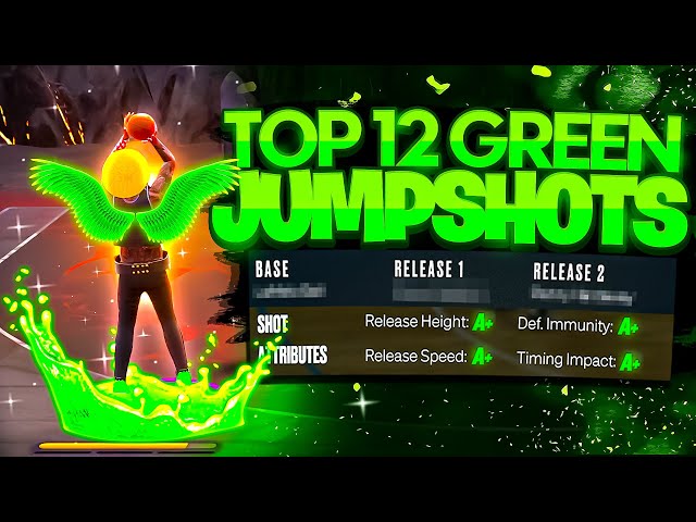 UNSTOPPABLE TOP 12 BIGGEST GREEN WINDOW JUMPSHOTS NBA2K26 BOTH GEN BEST JUMPSHOT NBA 2K26