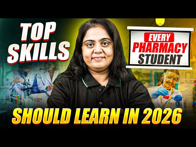 Top Skills Every Pharmacy Student Must Learn in 2026 🔥 #pharmcist #bpharma
