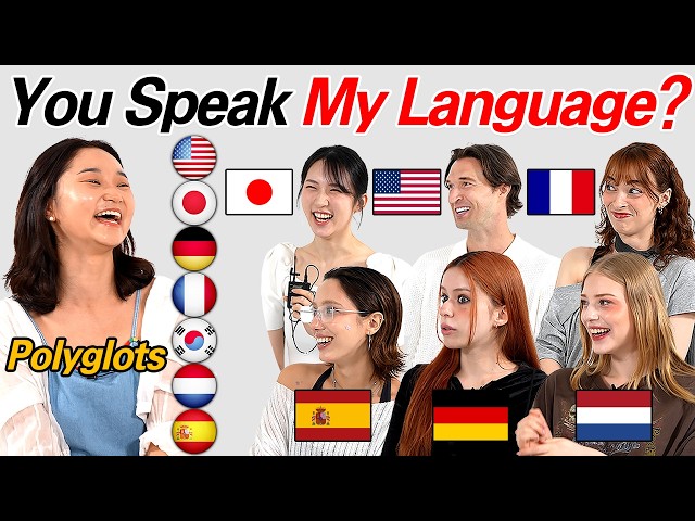 Polyglots Shocked People By Speaking Their Language! Speaking 7 Different Languages!