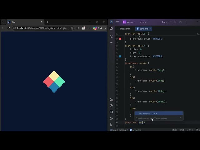 Design Stunnign Loading Effect for Modern website with HTML and CSS3!
