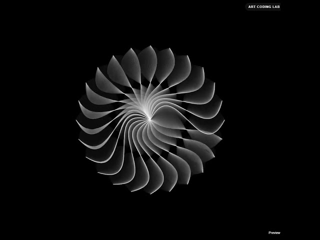 How to code mandala? Learn creative coding with Art Coding Lab