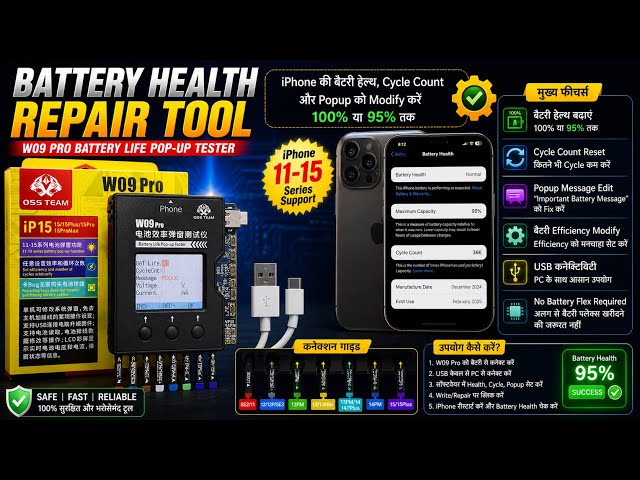 iPHONE BATTER HEALTH REPAIR TOOL #iphonebattery #iphonetraining #androidtraining #iphonebatteryrepl