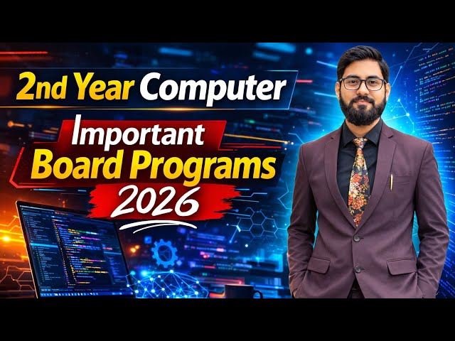 2nd year computer important programs 2026 | programs guess