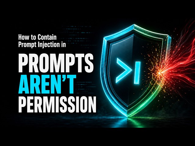 How to Contain Prompt Injection in Coding Agents