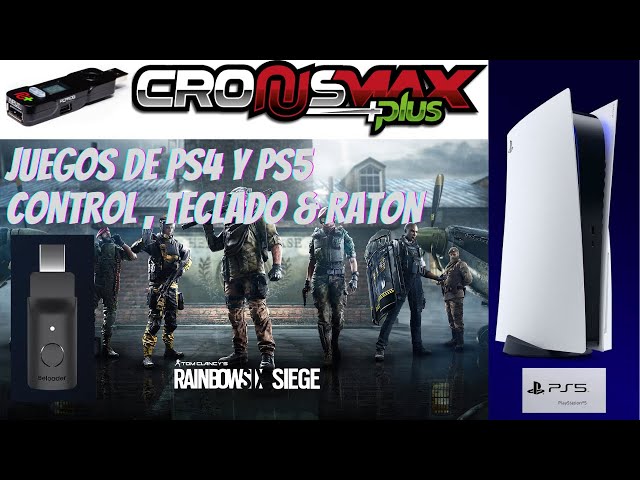 Cronus Max Plus Y Beloader PS5 / Juegos PS4 y PS5 Con Control, Teclado y Raton