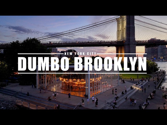 DUMBO Brooklyn Summer Sunset
