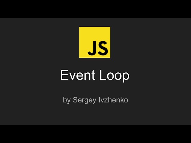 JS Event Loop