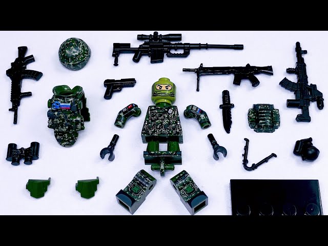 Custom LEGO Russian Spetsnaz Operator | Tactical Minifigures