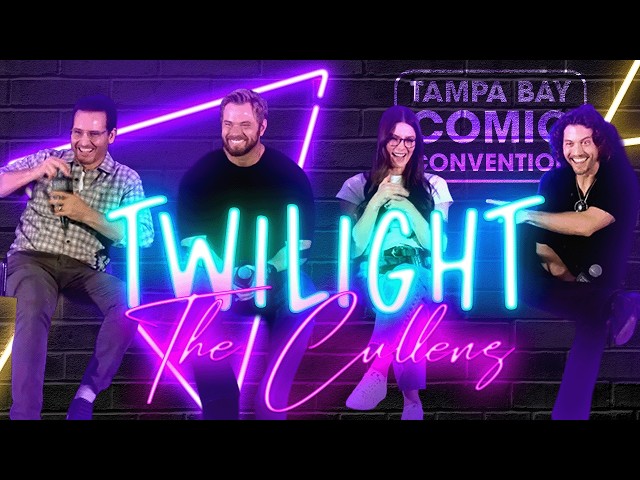 Inside the Cullen Family Reunion: Hilarious BTS Stories Revealed | Tampa Bay Comic Convention 2026