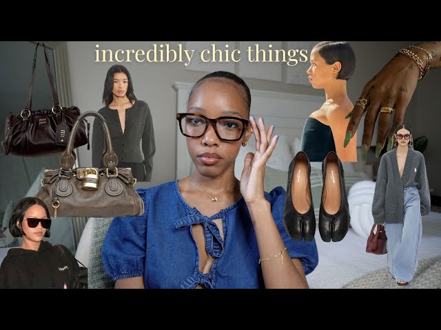 20 things I find incredibly chic