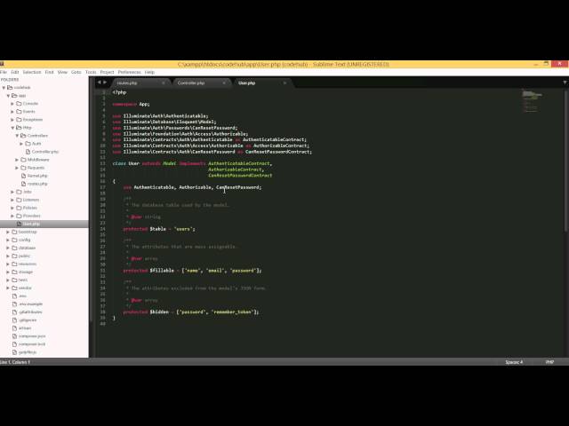 PHP/Laravel - Building a forum like website from scratch (tut 2)