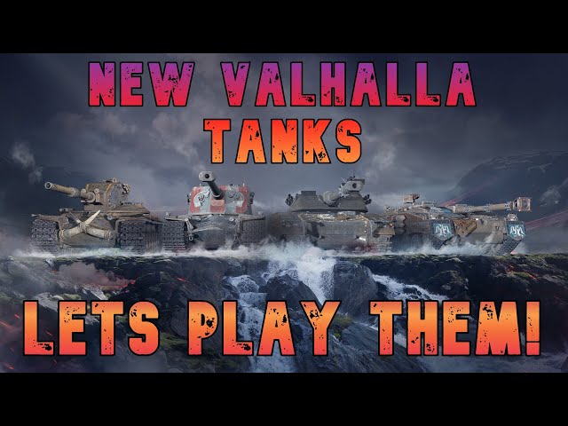 New Valhalla Tanks! Lets Play Them! ll Wot Console - World of Tanks Modern Armor
