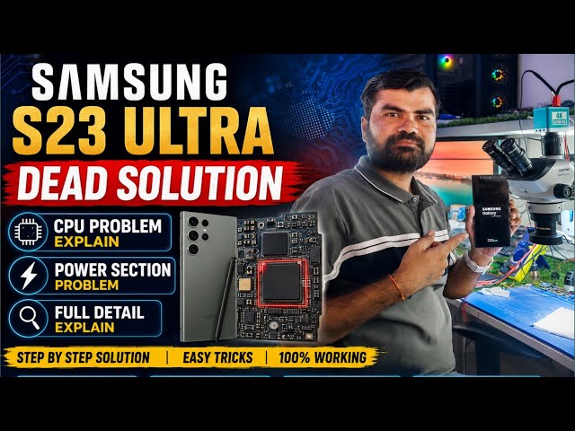 Samsung S23 Ultra Dead Solution | How to Repair a Dead Mobile ||