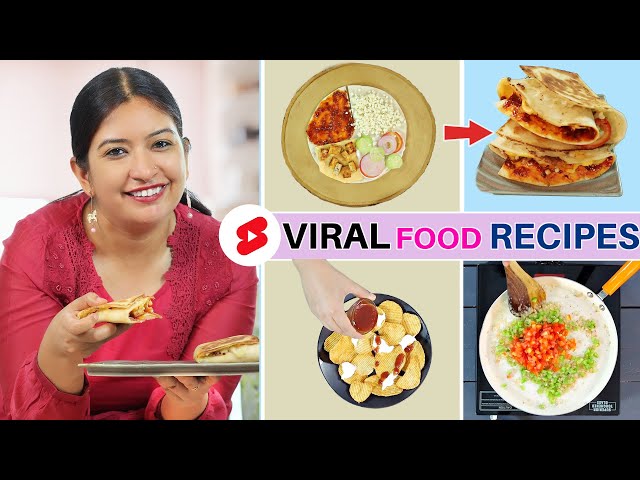 4 Viral Food Recipes- Kids Snacks | CookWithNisha