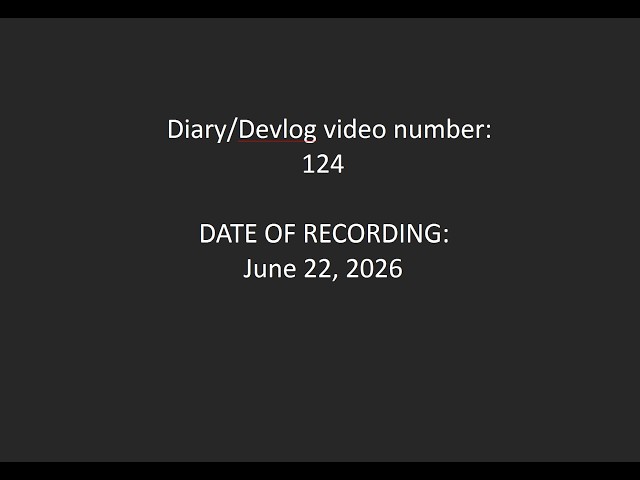 diary/devlog 124 - C++ practice video 32 ("This" pointer)