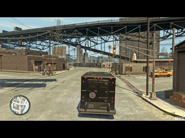 Grand Theft Auto 4 - Brute Enforcer - Gameplay (PC UHD) [4K60FPS]