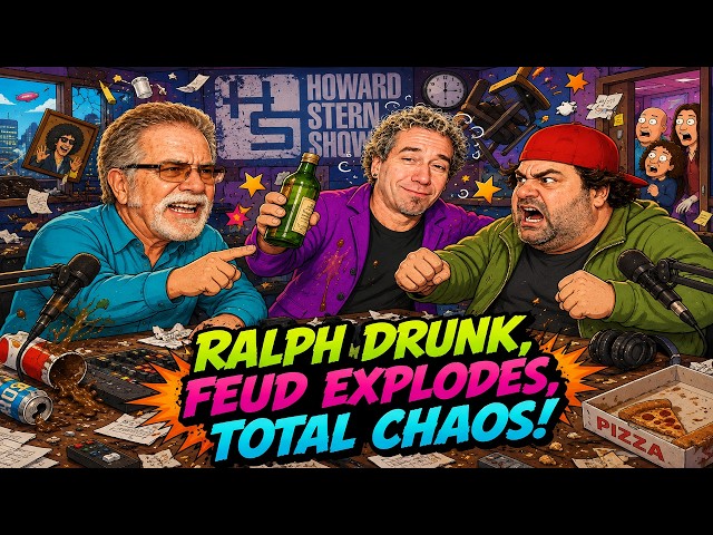 🍺Ralph Shows Up Drunk as Ronnie and Artie Feud Explodes Into Total Chaos 🔥🎙️ -  Stern Show Gold 2026