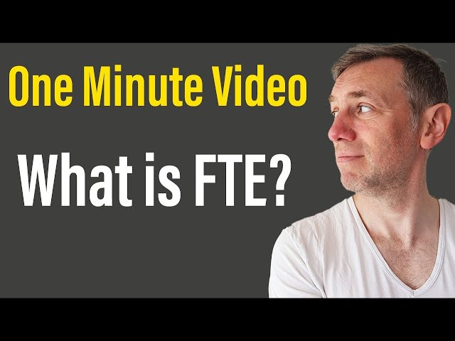 What is FTE?  Definition of FTE
