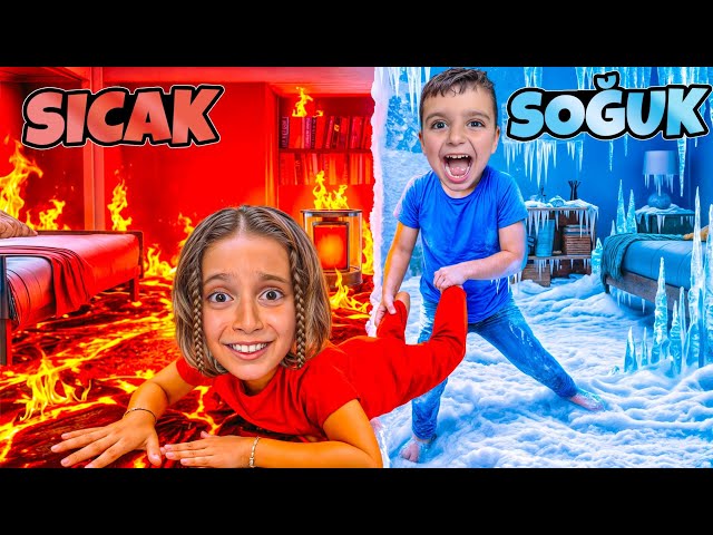 POYRAZ ELIF HOT AND COLD CHALLENGE!!!