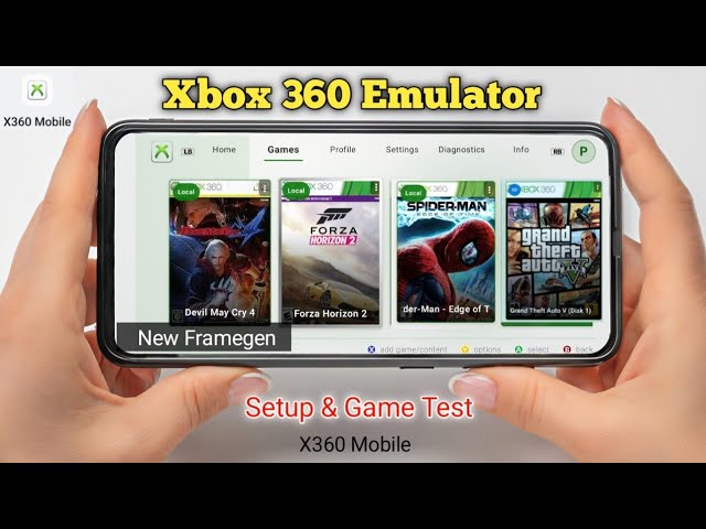 X360 Mobile New Update 0.5.1 & Beginner Guide Android -Xbox 360 Emulator - Game Test