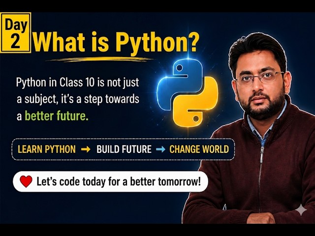Day 2 : What is Python? Introduction to Python 🐍