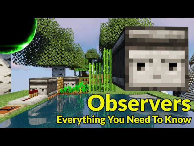 Observers: Everything You Need to Know (Java & Bedrock) | Minecraft Redstone Engineering Tutorial