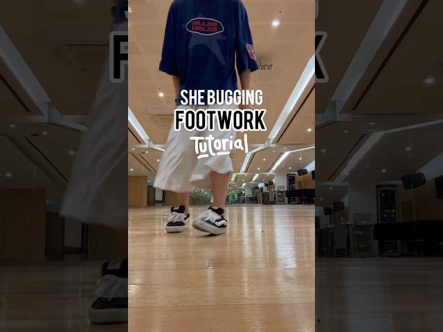 She Bugging’ (whatchu gonna do) Dance Butterfly Step Footwork Tutorial (Step by Step)