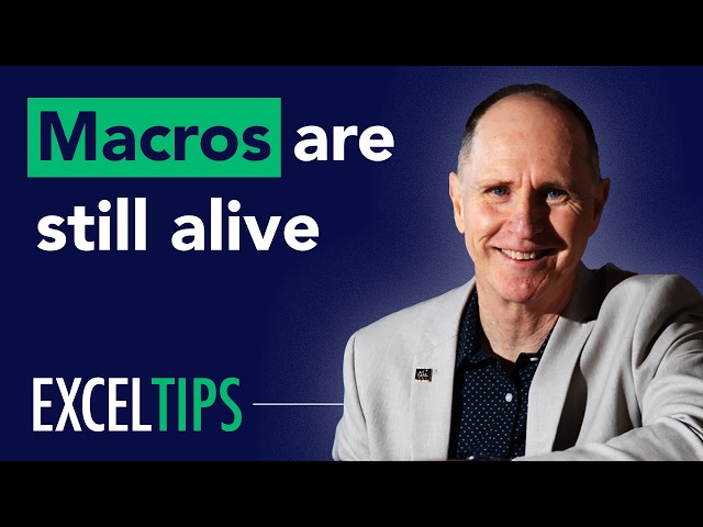 6 Excel VBA macros to save time at work | Excel tips for accountants