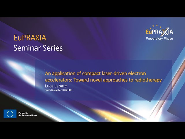 Toward novel approaches to radiotherapy | Luca Labate