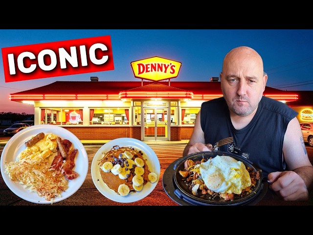 NO ME ESPERABA ESTO: fui a Denny's, EL RESTAURANTE DE DESAYUNO FAVORITO DE ESTADOS UNIDOS.