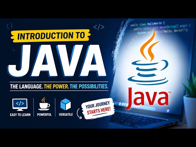 Introduction to Java|Naman Bharti Classes 