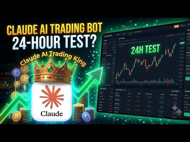Claude ai trading bot 24-HOUR TEST Result 😱🤑
