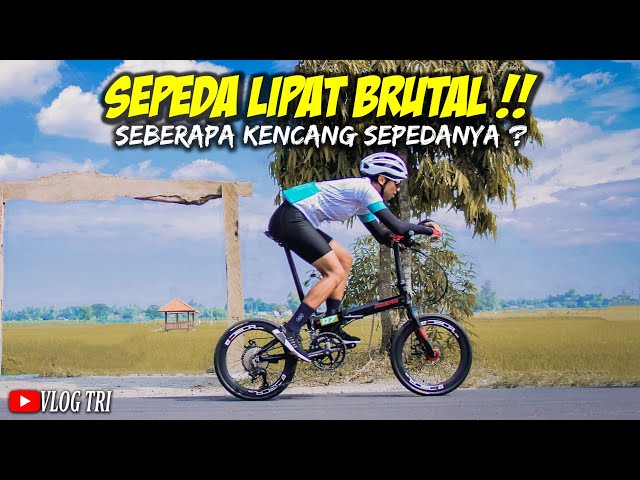 SEPEDA LIPAT SPEED BRUTAL || RUTE JOGJA -KLATEN‼️