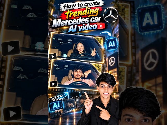 How to Create Trending Mercedes Car AI Video | AI Video Tutorial