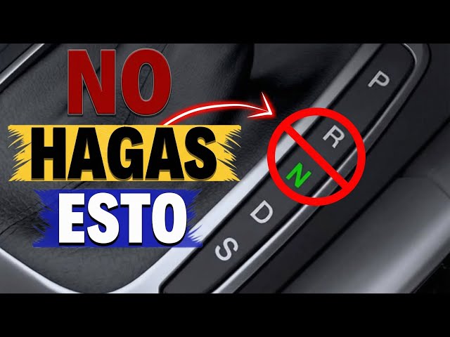 Lo Que Jamás Debes Hacer En Un Coche Automático (Grave Error)