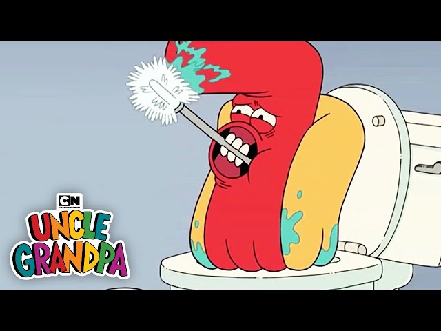 New Experiences: Bath Time | Uncle Grandpa | Cartoon Network