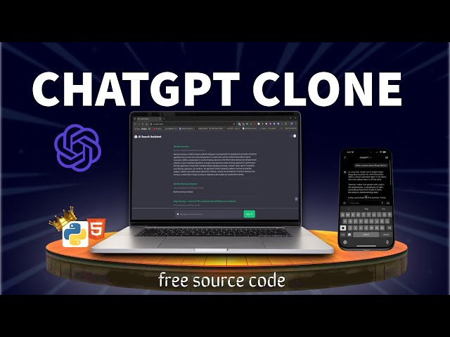ChatGPT Clone | (Must Watch 🤯) | Free source code | python Web development projects #phpprojects