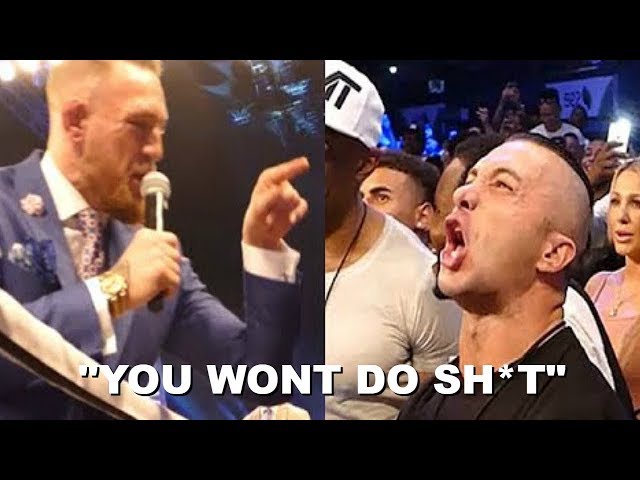 Conor To Floyd's Bodyguards ''YOU JUICE HEAD TURKEYS''