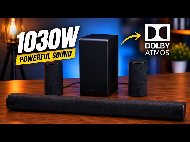 Zebronics JukeBar 9890 Review | 1030W Dolby Atmos DTS:X 5.1.2 Soundbar Sound Test|@TechTalkWith_U 