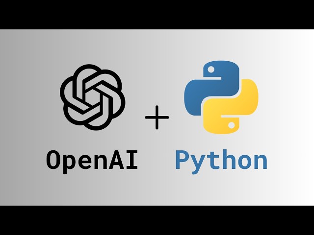 How to use the ChatGPT API with Python | Coding Tutorial