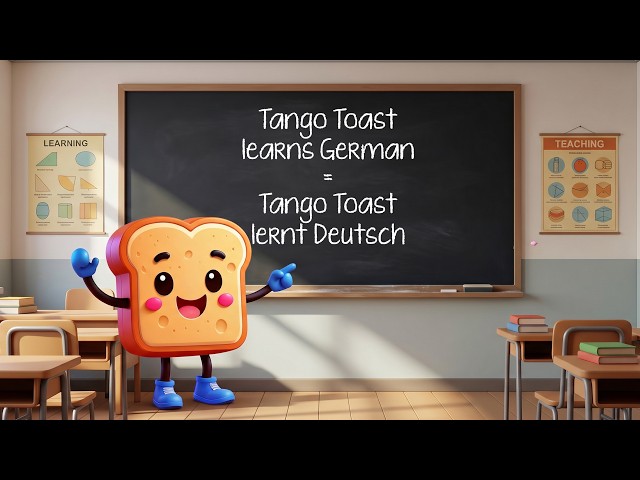Learn German for Kids 🇩🇪 | Tango Toast Teaches German | Episode 2