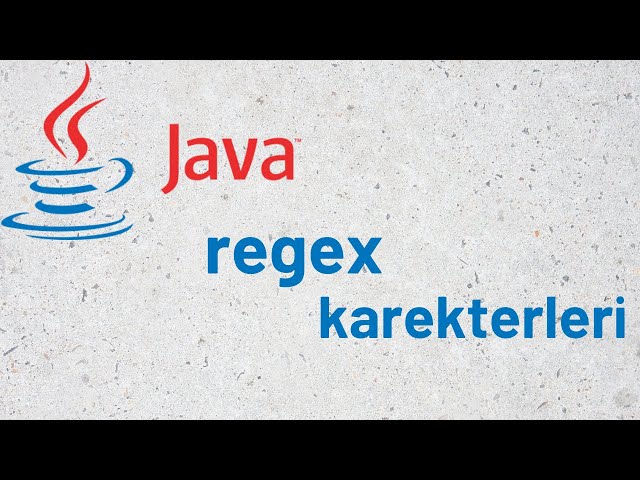 56 - Java replaceAll() regex karekterleri - 4/4 (2023)