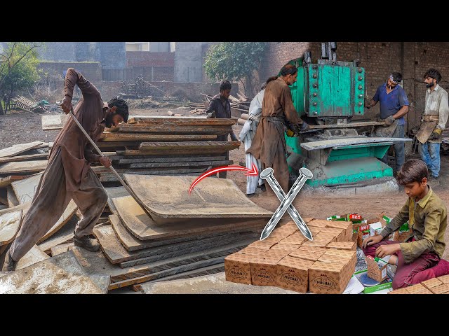 How Ship Plates Become Millions of Nails: A Complete Manufacturing Process